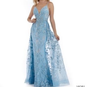 Morrell Maxie Blue Prom Dress